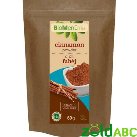 Bio Ceyloni fahéj őrölt, BioMenü, 60g