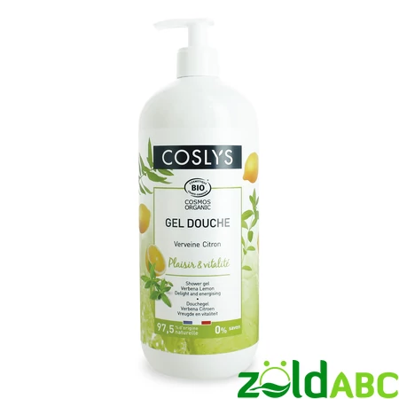 Coslys bio tusfürdő citrommal és verbénával, 1L