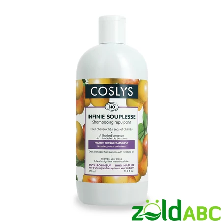 Coslys bio sampon száraz hajra, 500ml