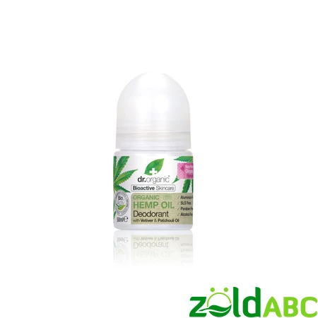 Dr. Organic Alumíniummentes golyós dezodor bioaktív kendermagolajjal