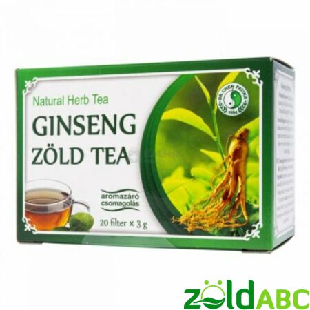 Dr.Chen Ginseng zöld tea, filteres 20db