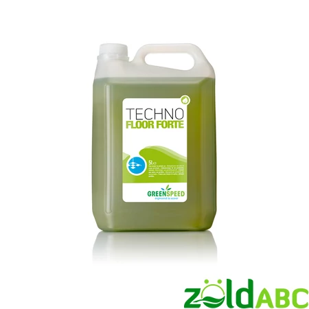 Greenspeed Techno Floor Forte, gépi/kézi padozat tisztítószer koncentrátum, 5l