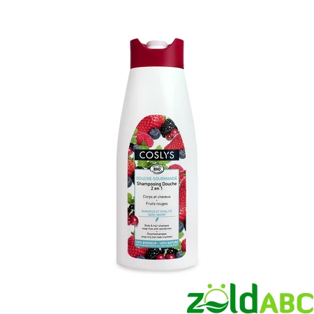 Coslys bio tusfürdő és sampon erdei gyümölccsel 750ml
