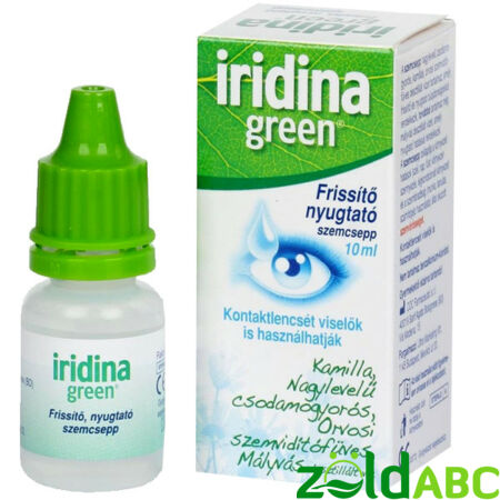 Iridina Green szemcsepp, 10ml