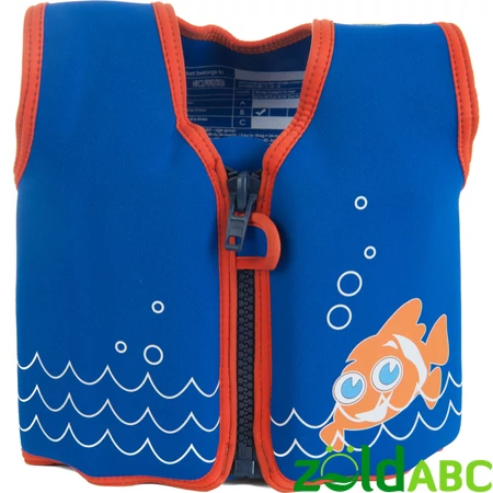 Konfidence gyermek úszómellény, Clownfish/Ladybird/Navy - Blue palm