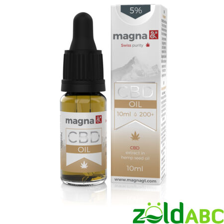 Magna G&T 5% CBD kendermagolajban, 10 ml