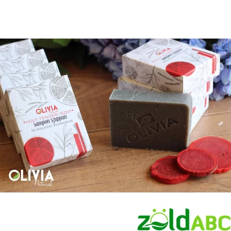 OLIVIA Natural sampon szappan, Holt-tengeri iszap 90g