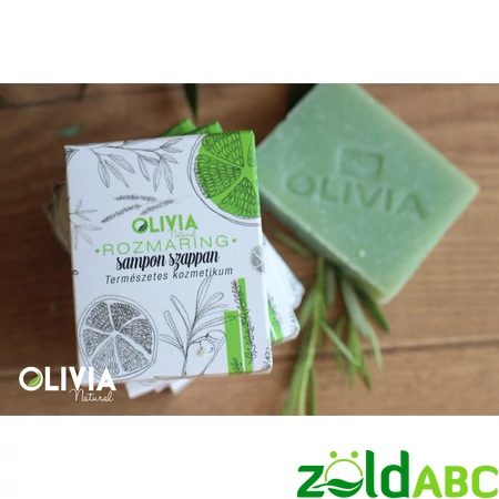 OLIVIA Natural sampon szappan, Rozmaring 90g