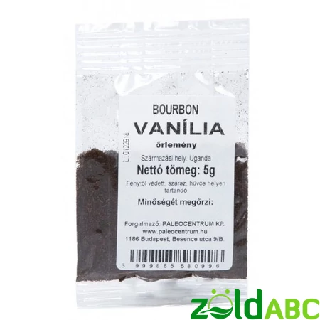 Paleolit Bourbon vanília őrlemény, 5g