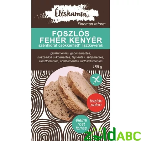 Foszlós Fehérkenyér Paleolit Éléskamra 185g