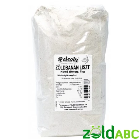 Paleolit Zöldbanán liszt, 1000g