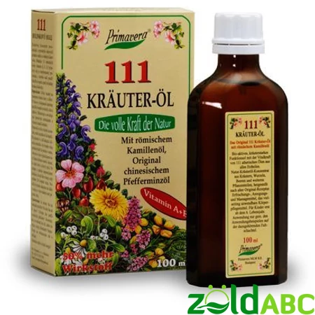 PRIMAVERA 111 GYÓGYNÖVÉNYOLAJ 100 ml