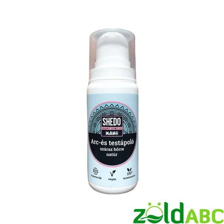 SHEDO Manó Arc- és testápoló száraz bőrre natúr, 0 hó+, 50ml, 100ml, 200ml