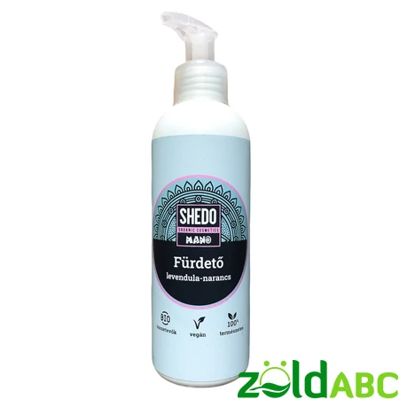 SHEDO Manó Fürdető, levendula-narancs, 6 hó+, 200ml