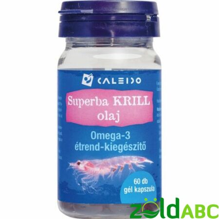 Caleido Superba Krill olaj kapszula, 60db