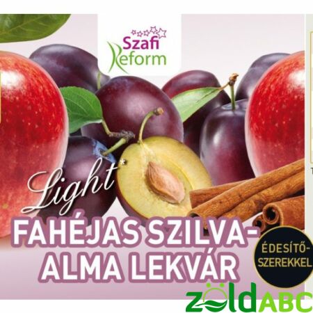 Fahéjas szilva-alma lekvár Szafi Reform, 350g