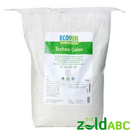Ecover Techno Color bio-enzimes általános mosópor, SZÍNES ruhákhoz 7,5kg = 100 mosás
