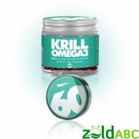 Vitálvár nko krill omega-3 gélkapszula, 60db