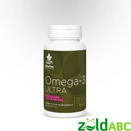 WTN Omega-3 ultra 30+30 kapszula 880mg EPA+729mg DHA