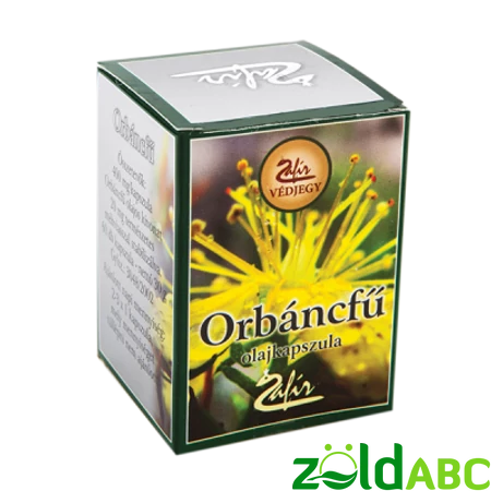 Zafír Orbáncfű Olajkapszula, 60db