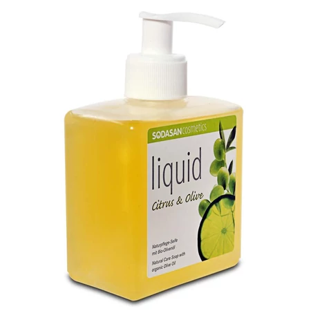 Sodasan BIO folyékony szappan pumpás, több illatban, 300ml